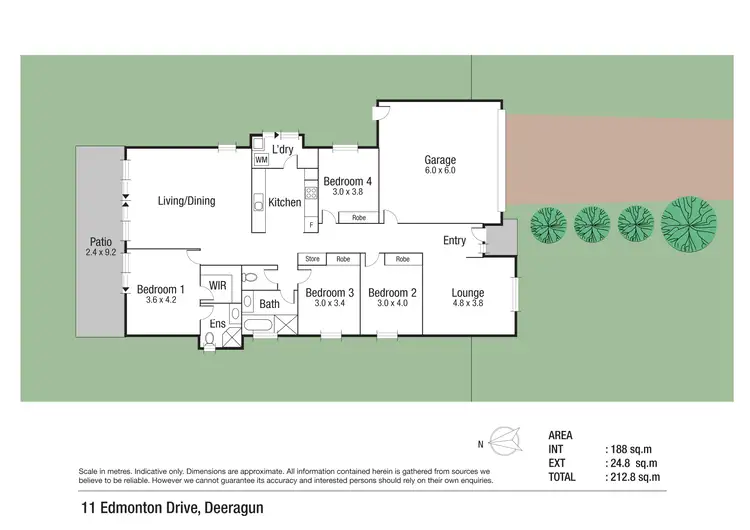 Floorplan of Homely house listing, 11 Edmonton Drive, Deeragun QLD 4818
