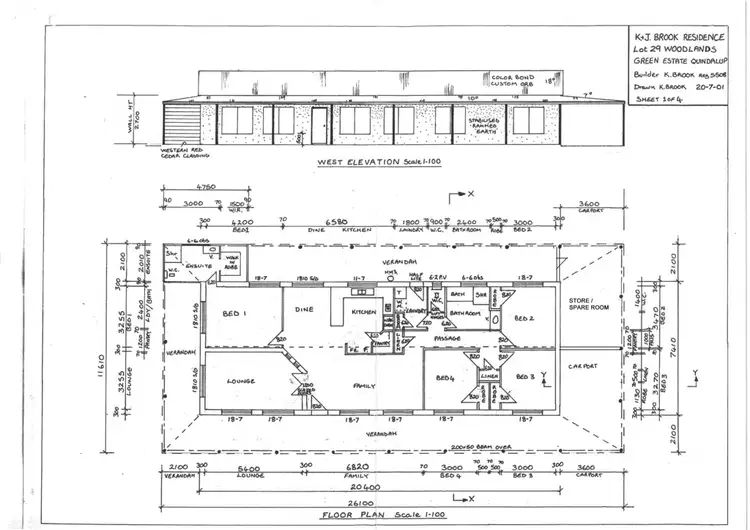 Floorplan of Homely house listing, 28 Parkland Court, Quindalup WA 6281