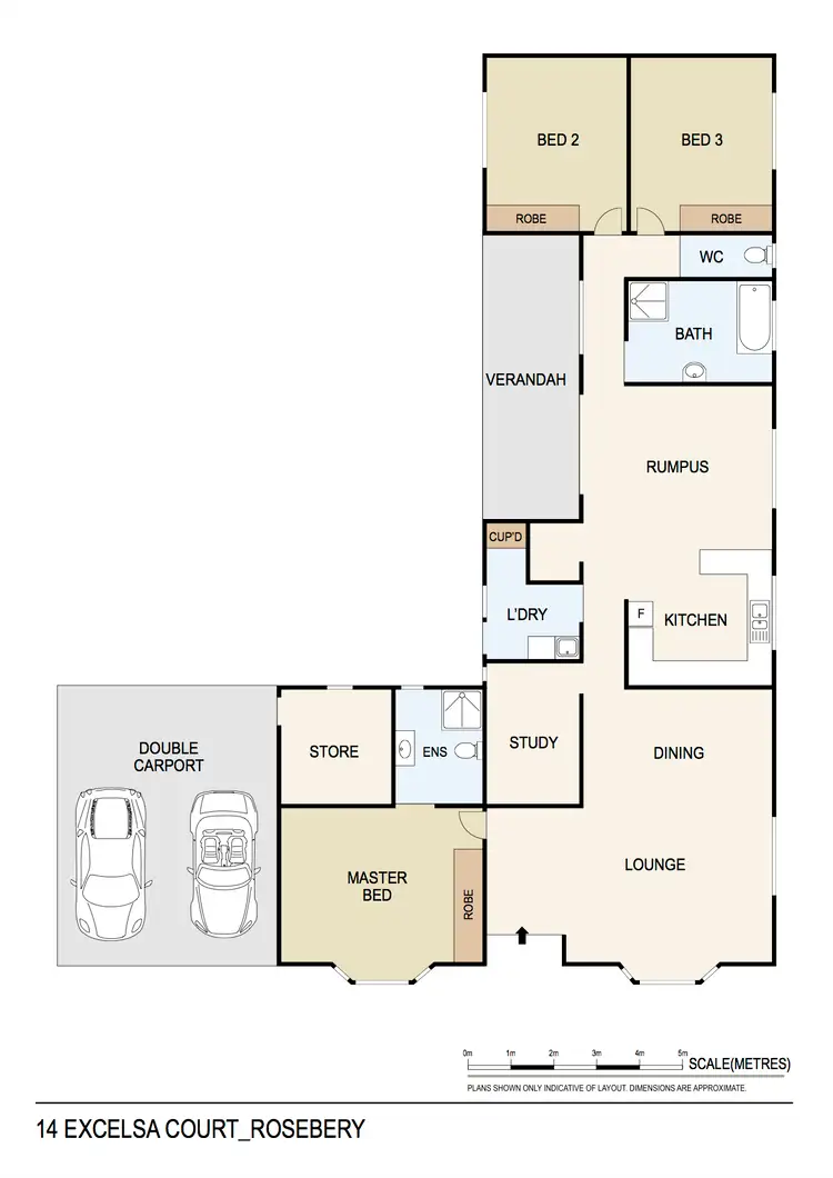 Floorplan of Homely house listing, 14 Excelsa Court, Rosebery NT 832