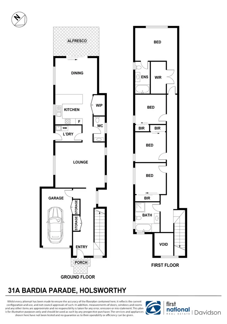 Floorplan of Homely house listing, 31A Bardia Parade, Holsworthy NSW 2173