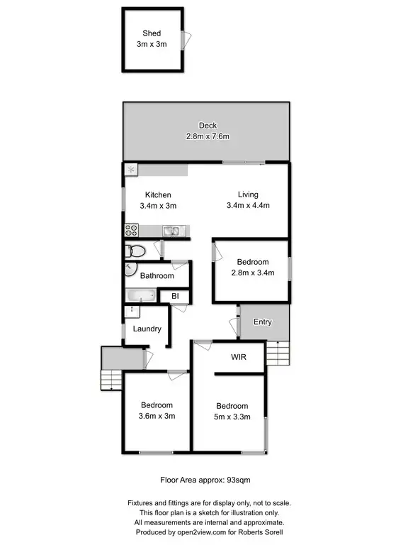 Floorplan of Homely house listing, 6 Killarney Road, Bridgewater TAS 7030