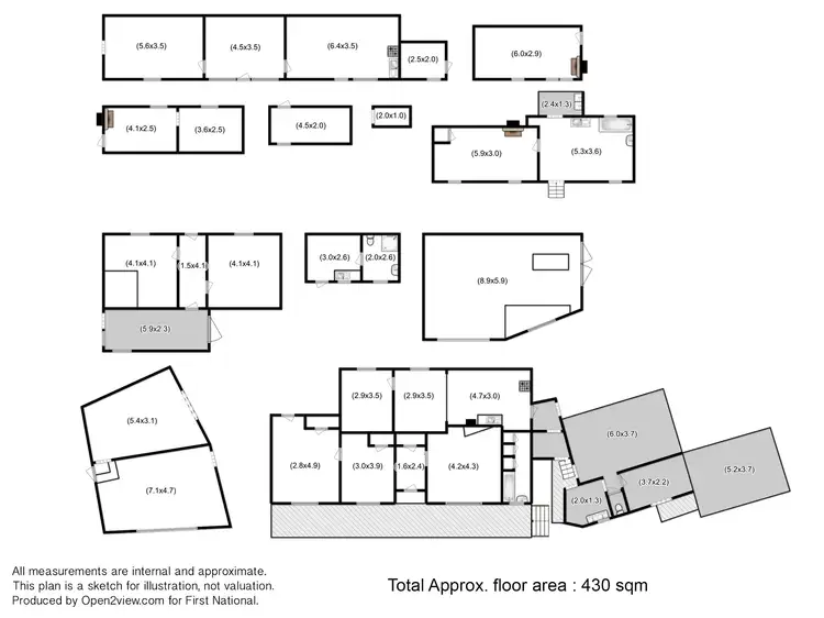 Floorplan of Homely house listing, 300 Kaoota Road, Kaoota TAS 7150