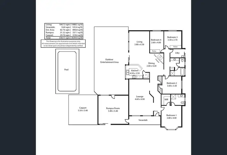 Floorplan of Homely house listing, 129 Norman Drive, Stanley Flat via, Clare SA 5453