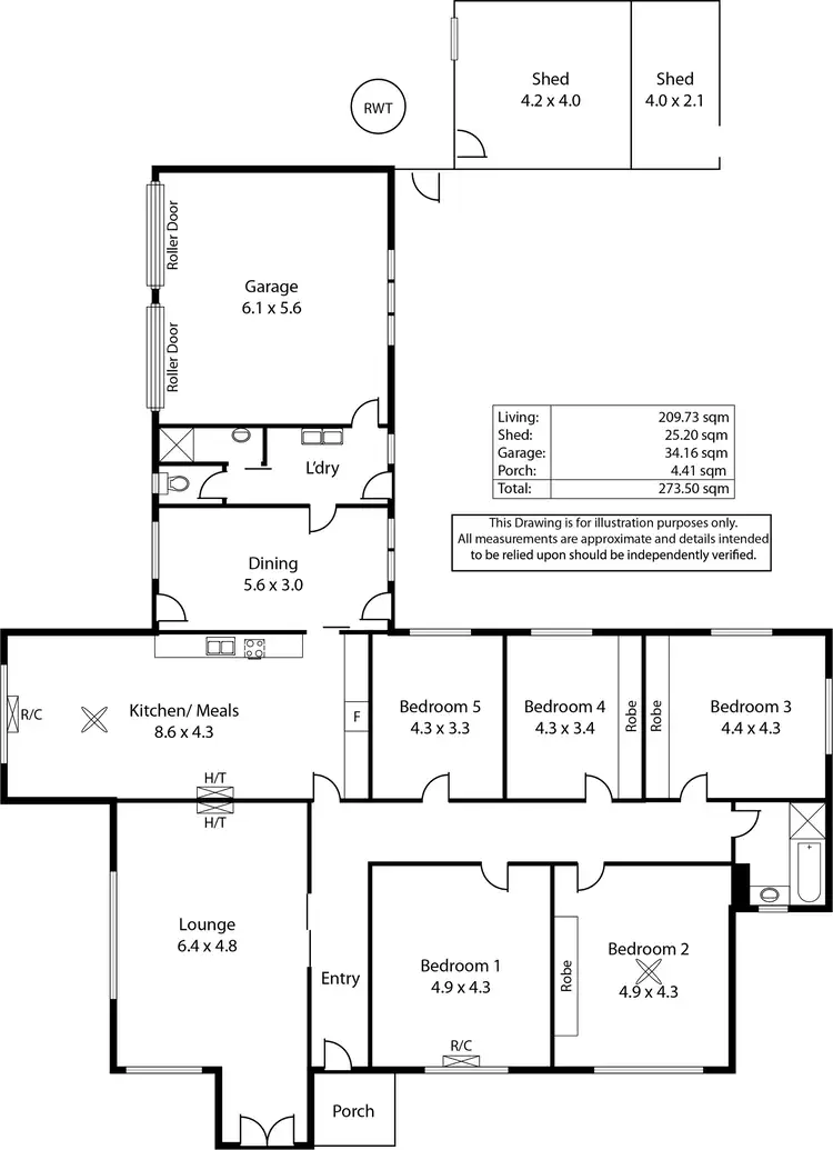Floorplan of Homely house listing, 246 Montacute Road, Rostrevor SA 5073