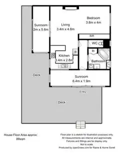 Floorplan of Homely house listing, 11 Turners Road, Saltwater River TAS 7186