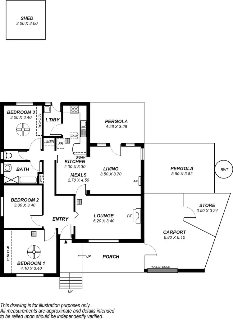 Floorplan of Homely house listing, 2 Charles Street, Tea Tree Gully SA 5091