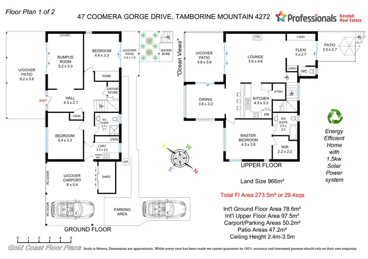 Floorplan of Homely house listing, 47 Coomera Gorge Drive, Tamborine Mountain QLD 4272