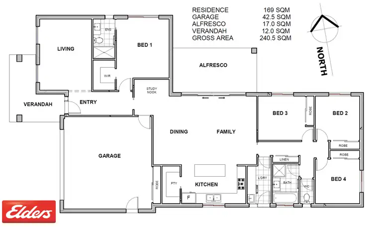 Floorplan of Homely house listing, 67 Hearne Street, Googong NSW 2620