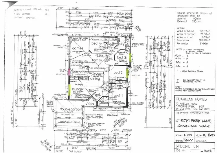 Floorplan of Homely house listing, 12 Park Lane, Canning Vale WA 6155