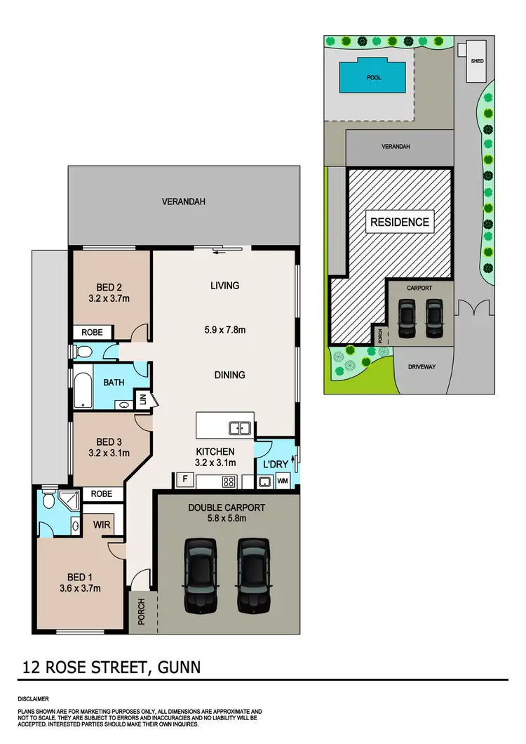 Floorplan of Homely house listing, 12 Rose Street, Gunn NT 832