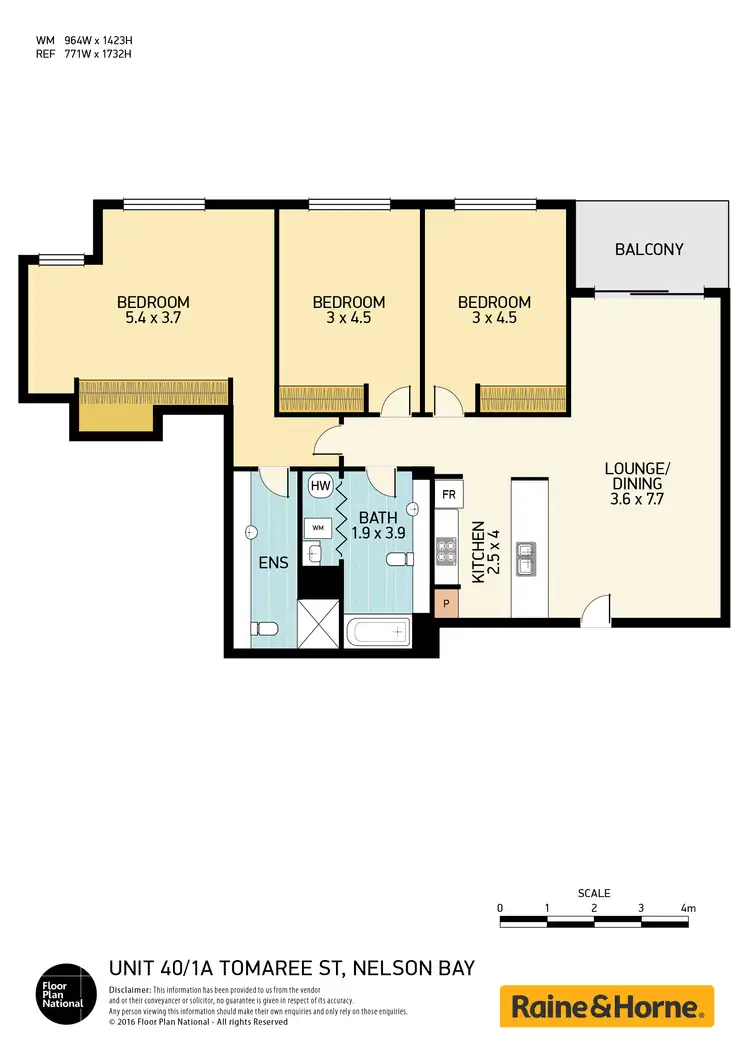 Floorplan of Homely unit listing, 40/1a Tomaree Street, Nelson Bay NSW 2315