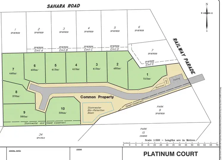 Floorplan of Homely land listing, Lot 4 23 Railway Pde, Glass House Mountains QLD 4518