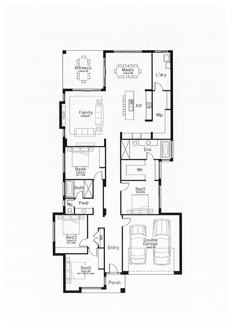 Floorplan of Homely house listing, Lot 378 Juniper Boulevard, Virginia SA 5120