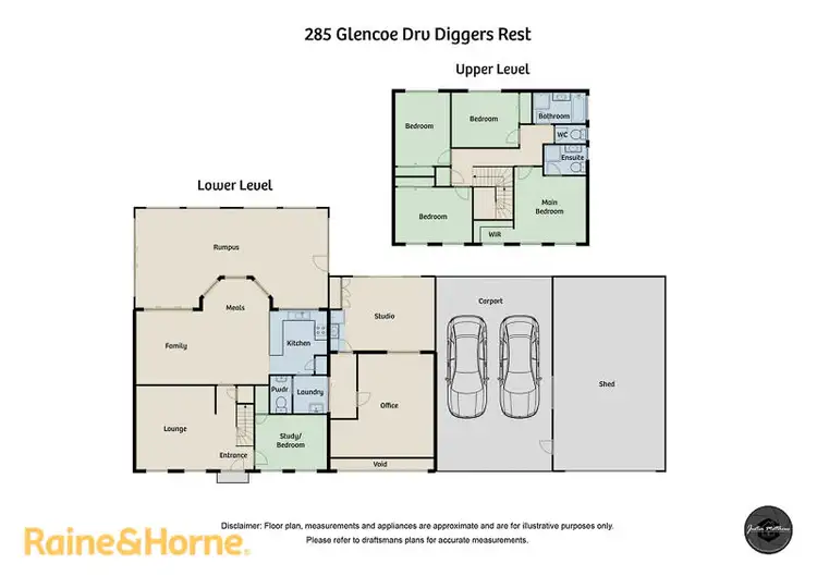 Floorplan of Homely house listing, 285 Glencoe Drive, Diggers Rest VIC 3427