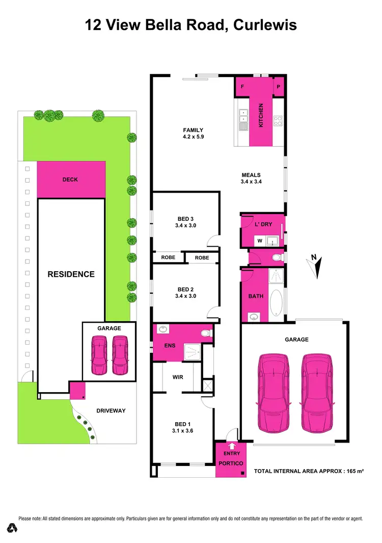 Floorplan of Homely house listing, 12 View Bella Road, Curlewis VIC 3222