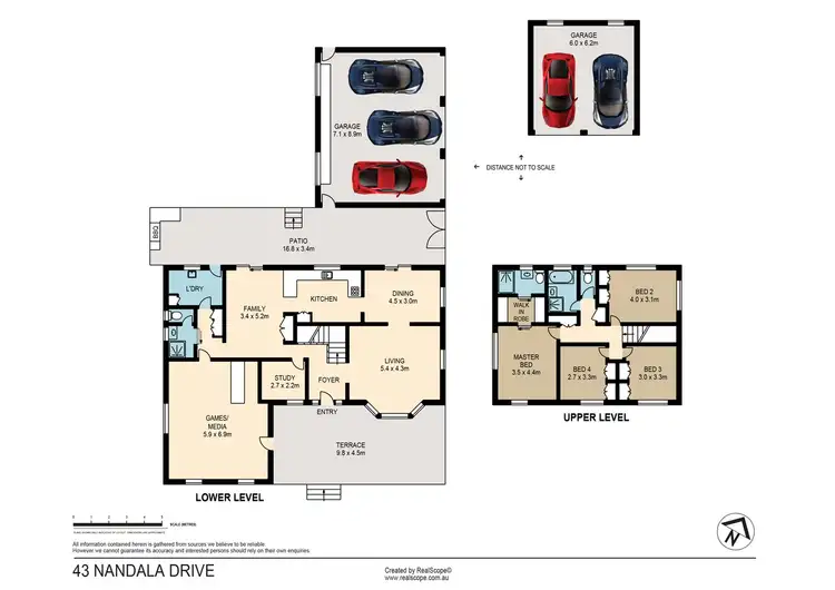 Floorplan of Homely house listing, 43 Nandala Drive, Tanah Merah QLD 4128