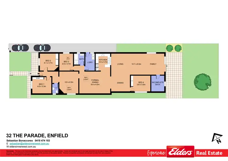 Floorplan of Homely house listing, 32 The Parade, Enfield NSW 2136