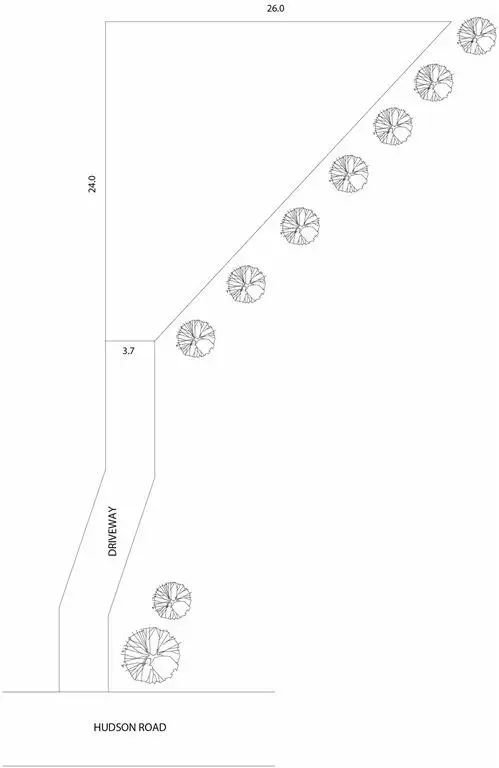Floorplan of Homely land listing, 2A Hudson Avenue, Rostrevor SA 5073
