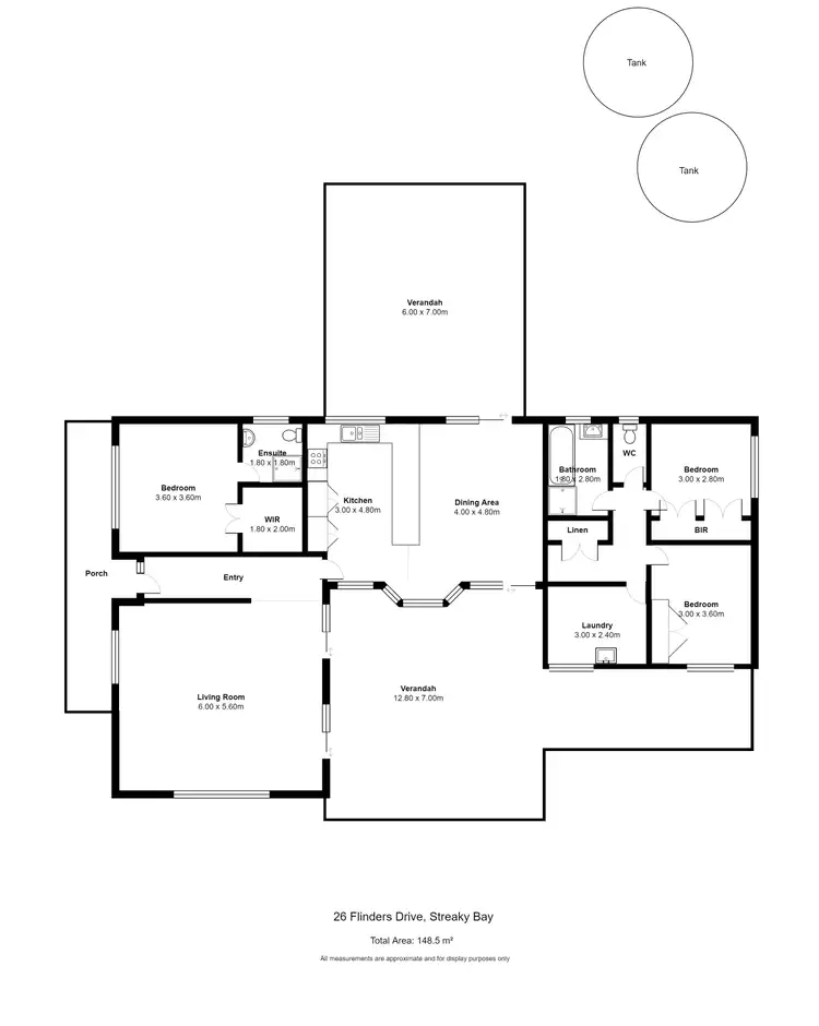 Floorplan of Homely house listing, 26 Flinders Drive, Streaky Bay SA 5680