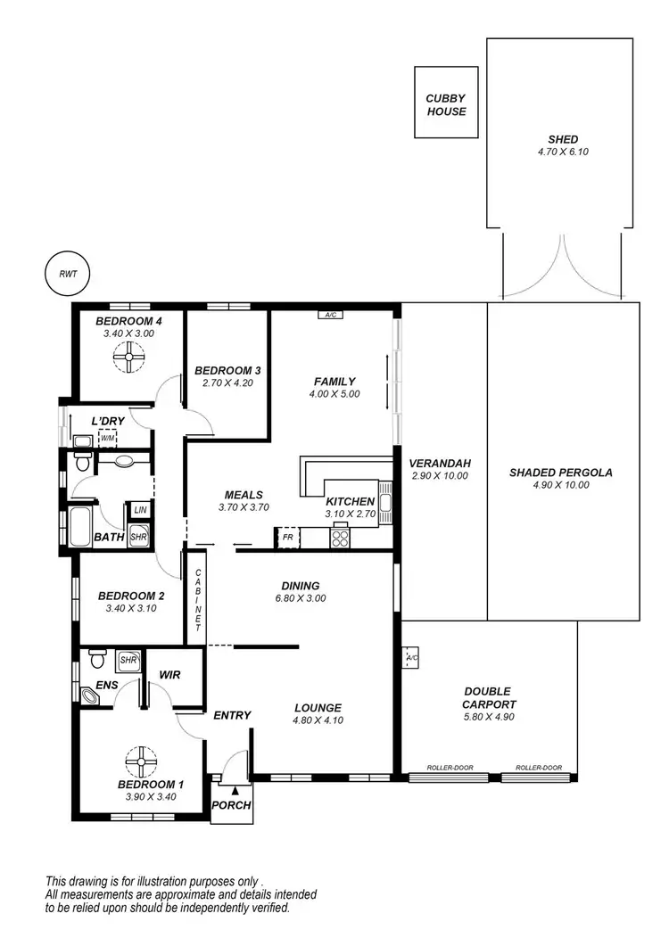 Floorplan of Homely house listing, 5 Fishcombe Court, Moana SA 5169