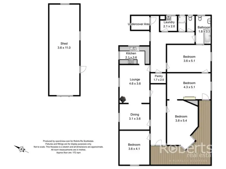 Floorplan of Homely house listing, 28 Alfred Street, Scottsdale TAS 7260