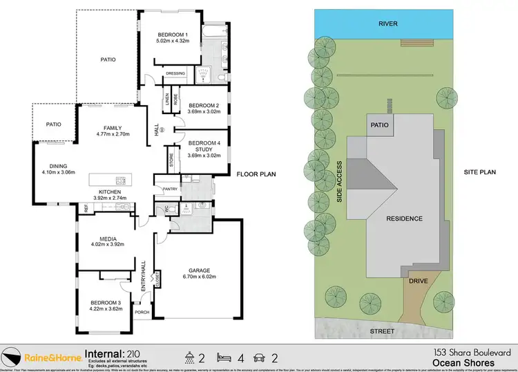 Floorplan of Homely house listing, 153 Shara Boulevard, Ocean Shores NSW 2483