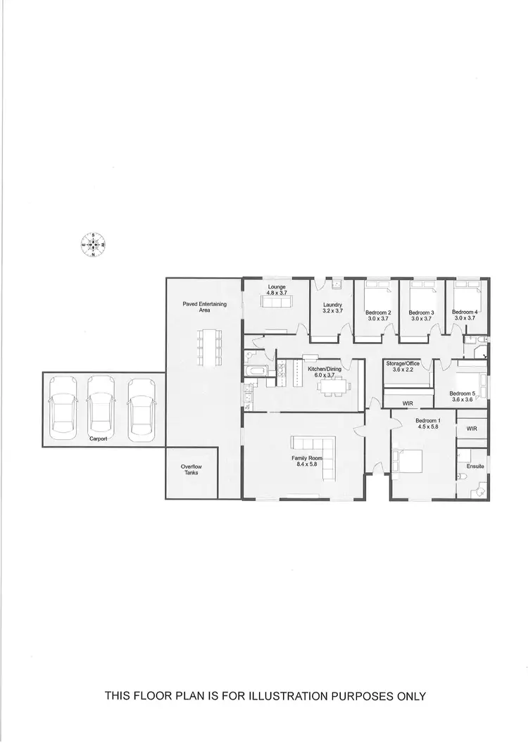 Floorplan of Homely house listing, 64 REPEATER STATION ROAD, Naracoorte SA 5271