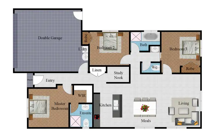 Floorplan of Homely house listing, 4/154 Geaney Lane, Deeragun QLD 4818