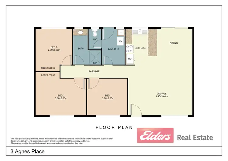 Floorplan of Homely house listing, 3 Agnes Place, Bremer Bay WA 6338