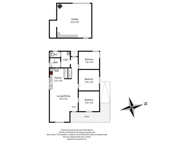 Floorplan of Homely house listing, 7 Brown Street, Queenstown TAS 7467