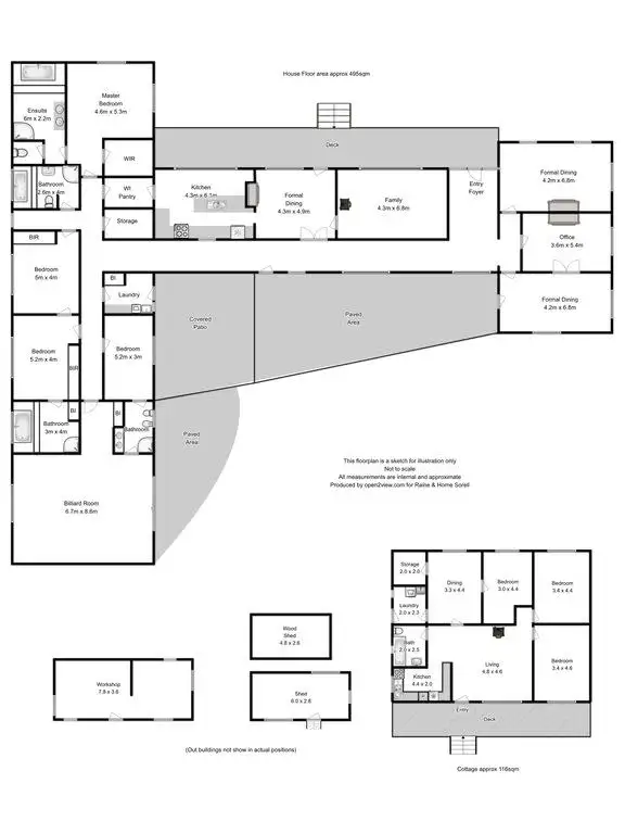Floorplan of Homely house listing, 154 Lewisham Scenic Drive, Lewisham TAS 7173