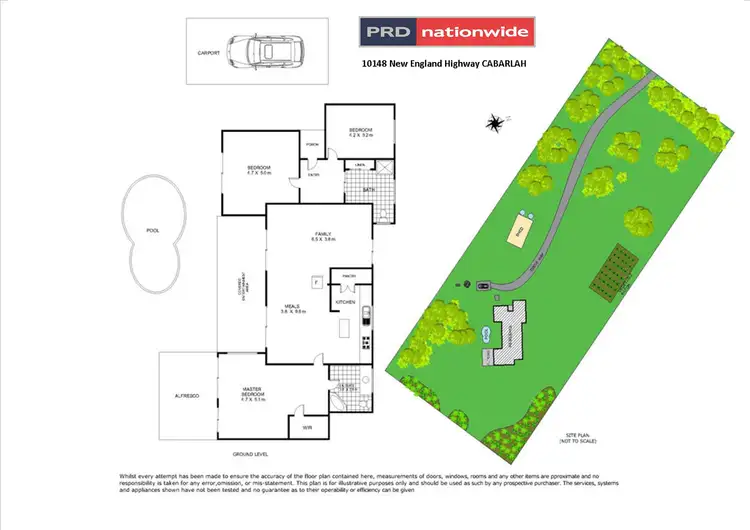 Floorplan of Homely house listing, 10148 New England Highway, Cabarlah QLD 4352