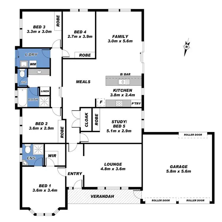 Floorplan of Homely house listing, 8 Crosby Court, Encounter Bay SA 5211