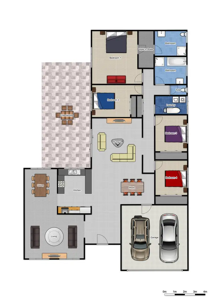 Floorplan of Homely house listing, 39 Columbus cct, Drewvale QLD 4116