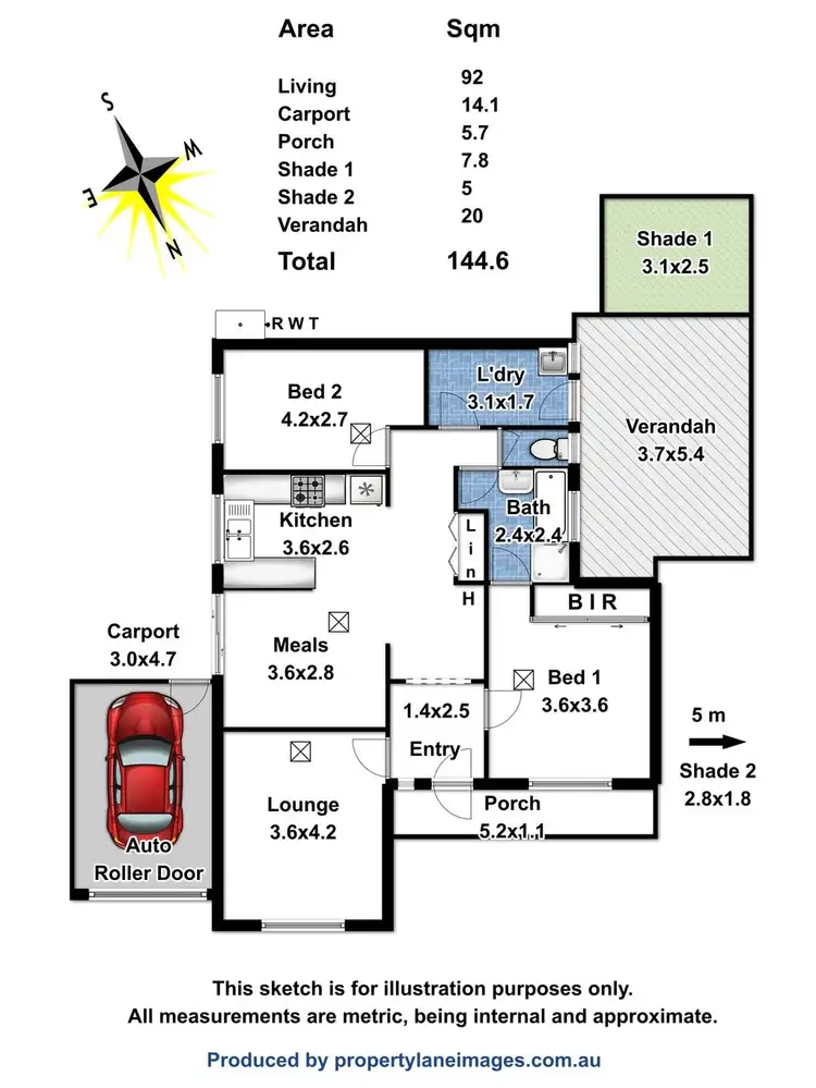 Floorplan of Homely house listing, 4/20A Coleman Close, Williamstown SA 5351
