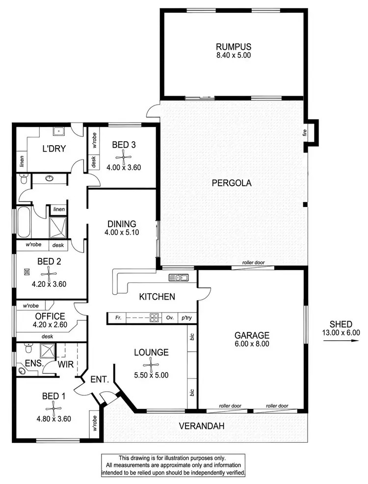 Floorplan of Homely house listing, 28 Backler Street, Robe SA 5276