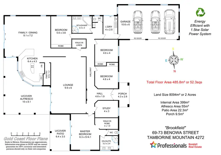 Floorplan of Homely house listing, 69-73 Benowa Street, Tamborine Mountain QLD 4272