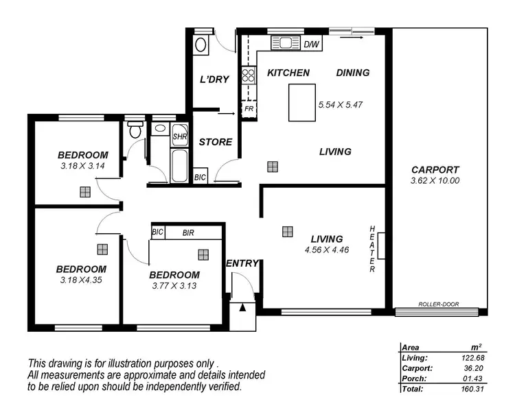 Floorplan of Homely house listing, 6 Weerana Road, Salisbury Plain SA 5109