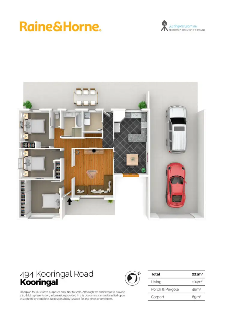 Floorplan of Homely house listing, 494 Kooringal Road, Kooringal NSW 2650