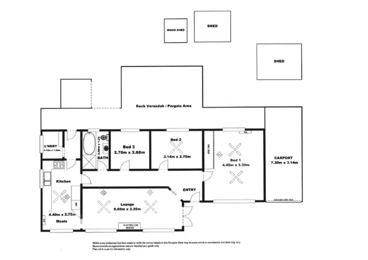 Floorplan of Homely house listing, 81 Leslie Street, Murray Bridge SA 5253