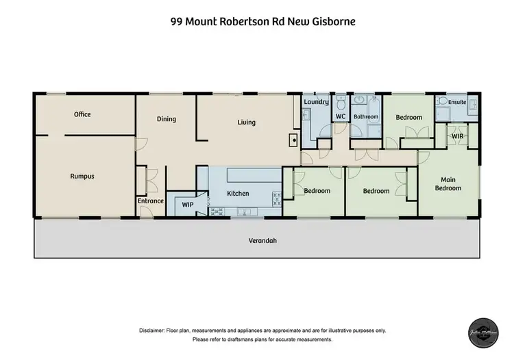 Floorplan of Homely house listing, 99 Mt Robertson Road, New Gisborne VIC 3438