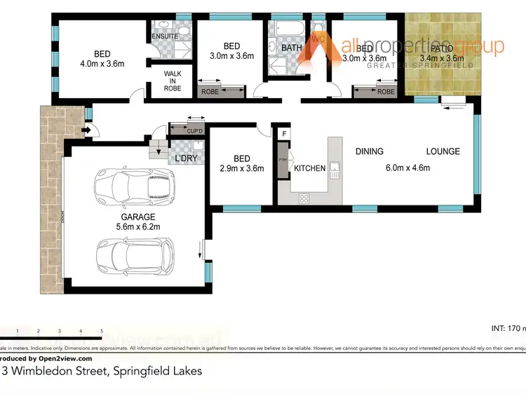 Floorplan of Homely house listing, 13 Wimbledon Street, Springfield Lakes QLD 4300