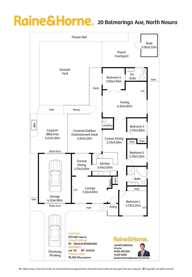 Floorplan of Homely house listing, 20 Balmaringa Avenue, North Nowra NSW 2541