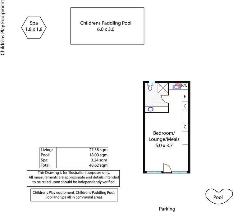 Floorplan of Homely unit listing, Unit 12/18 Moseley Street, Glenelg SA 5045