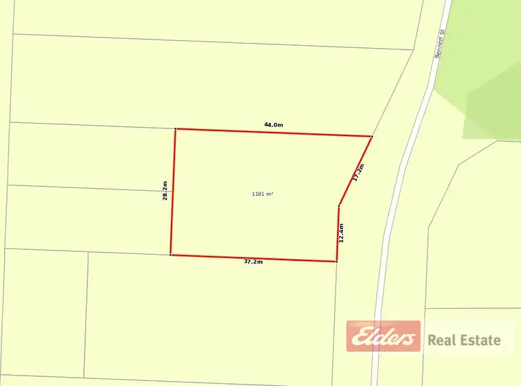Floorplan of Homely land listing, 32 Bennett Street, Bremer Bay WA 6338