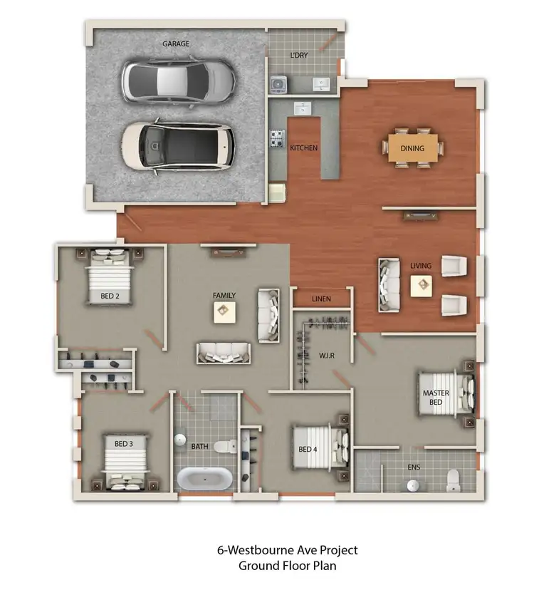 Floorplan of Homely house listing, 6 Westbourne Avenue, Thirlmere NSW 2572
