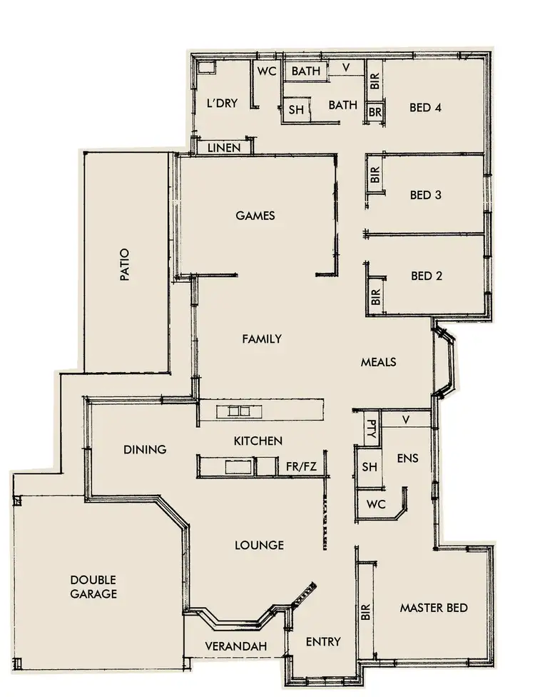 Floorplan of Homely house listing, 23 Silvertop Avenue, Halls Head WA 6210