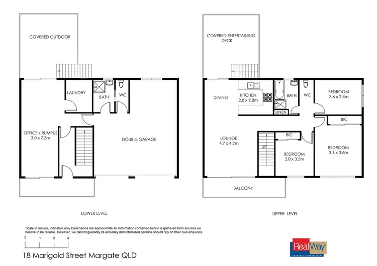 Floorplan of Homely house listing, 18 Marigold Street, Margate QLD 4019