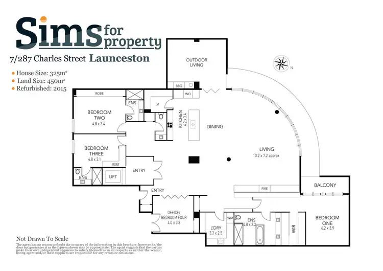 Floorplan of Homely apartment listing, 7/287 Charles Street, Launceston TAS 7250