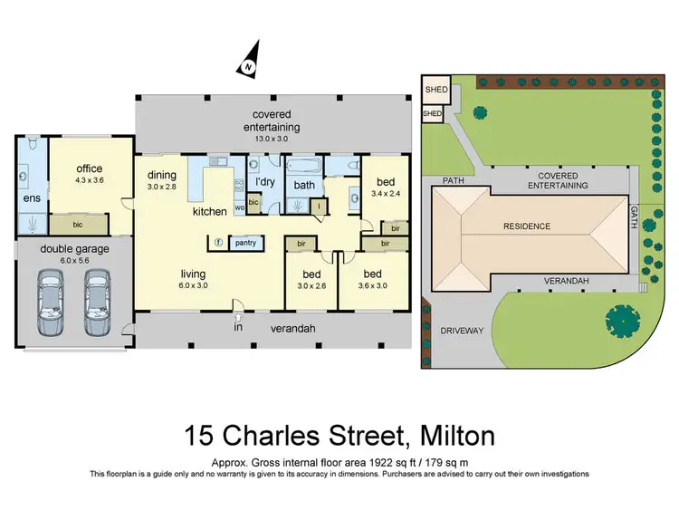 Floorplan of Homely house listing, 15 Charles Street, Milton NSW 2538